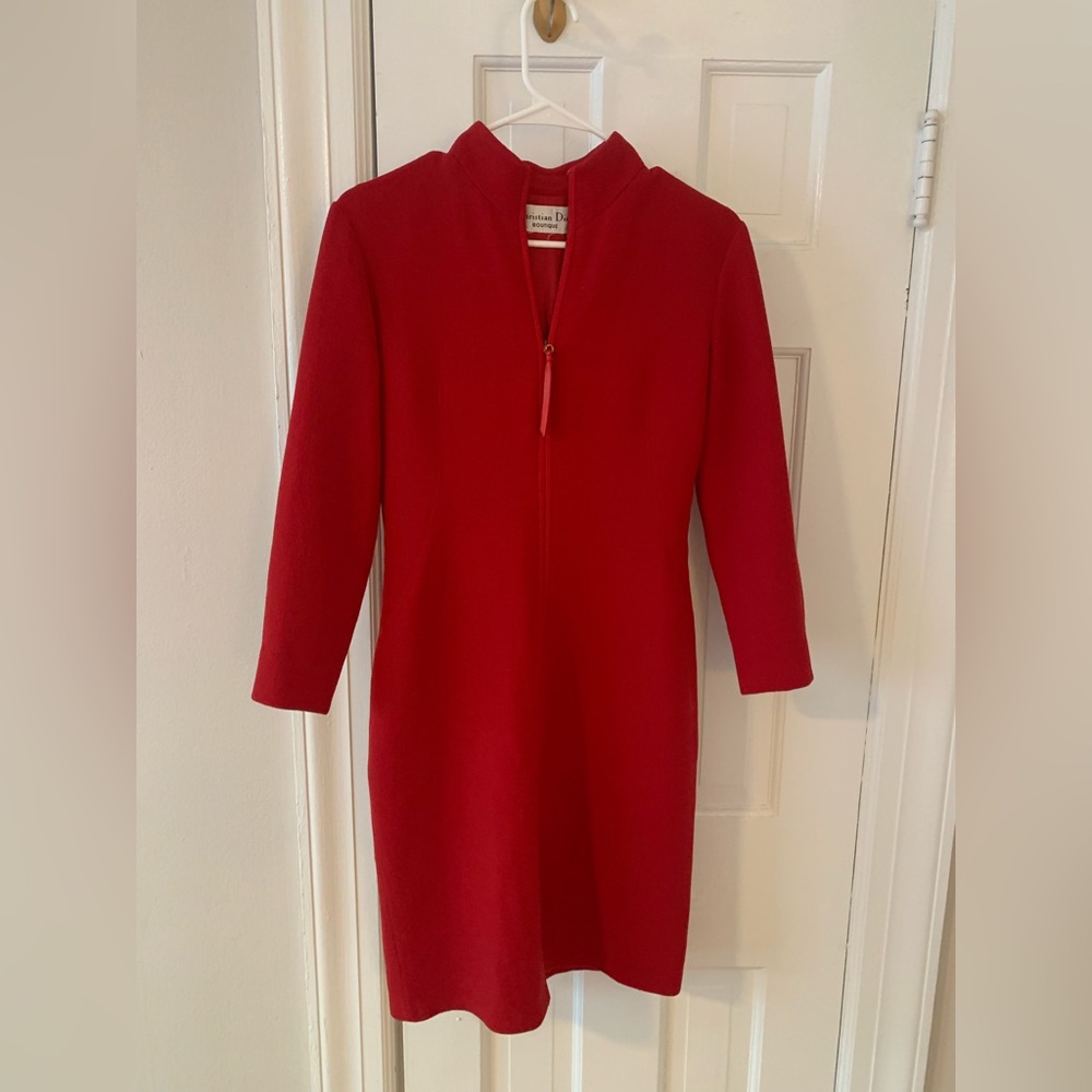 Red Dior Dress | Size 6